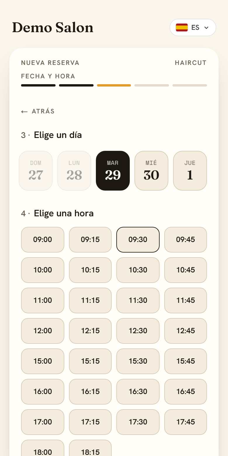 Elige un día